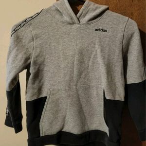 [Adidas] Boys Hooded Sweatshirt Size 7